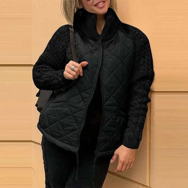 Giacca con Maniche a Maglia Trapuntate Sybil™
