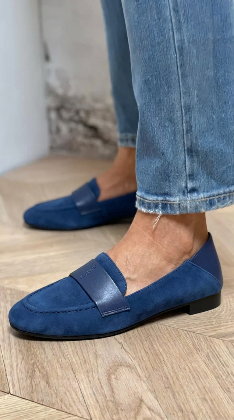 MOCASSINO ESSENZIALE CON FASCIA FRONTALE