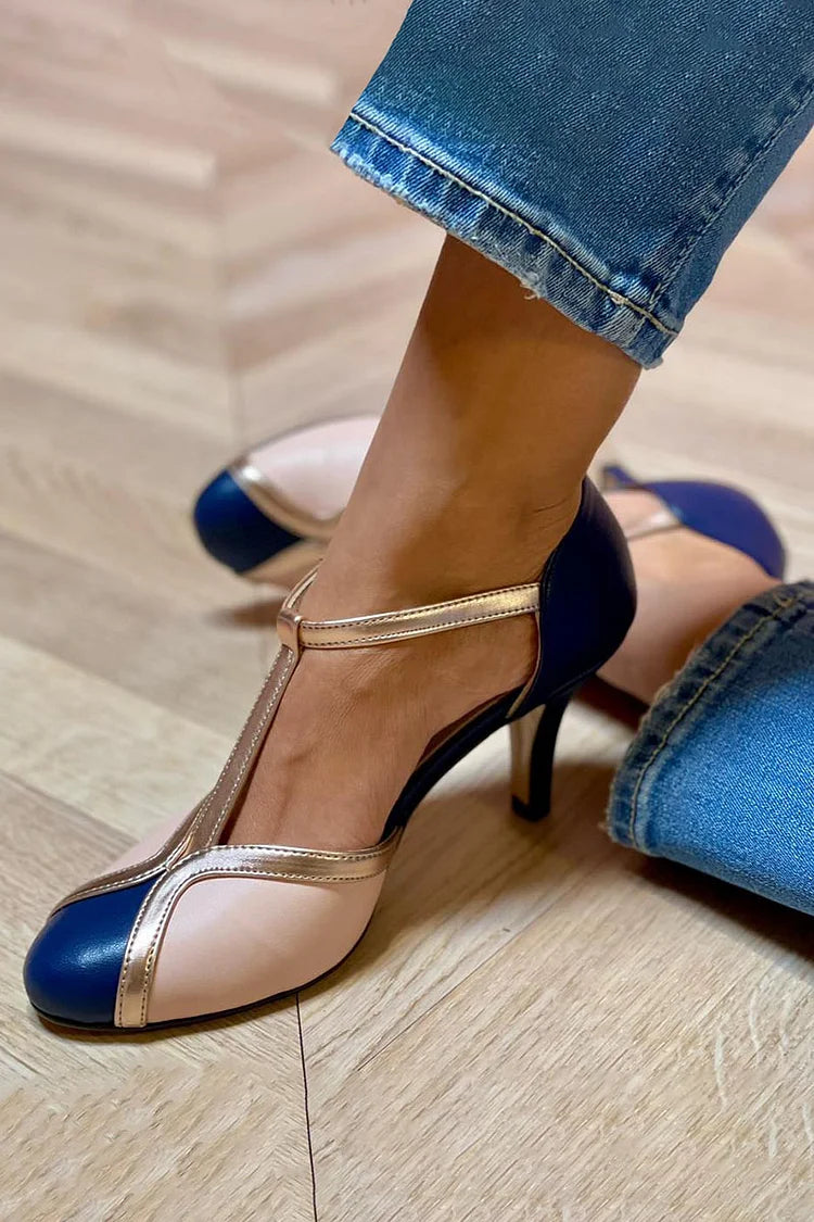 RETRÒ T-BAR HEELS