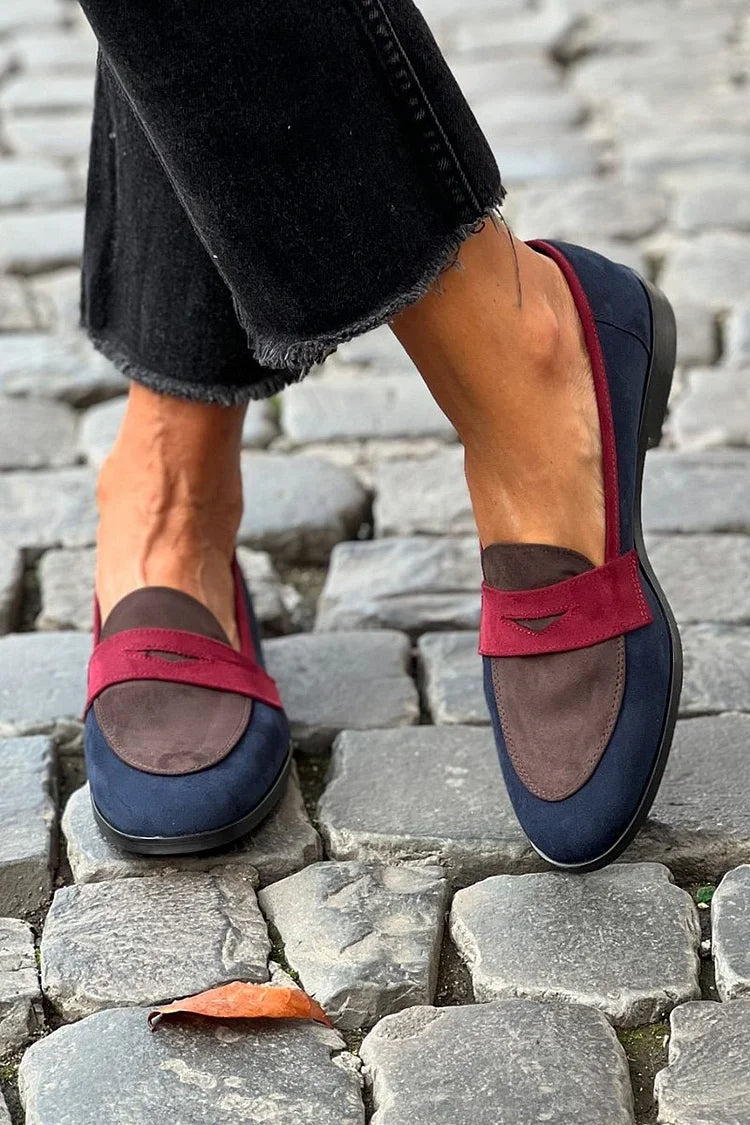 MOCASSINI TRICOLORE CASUAL