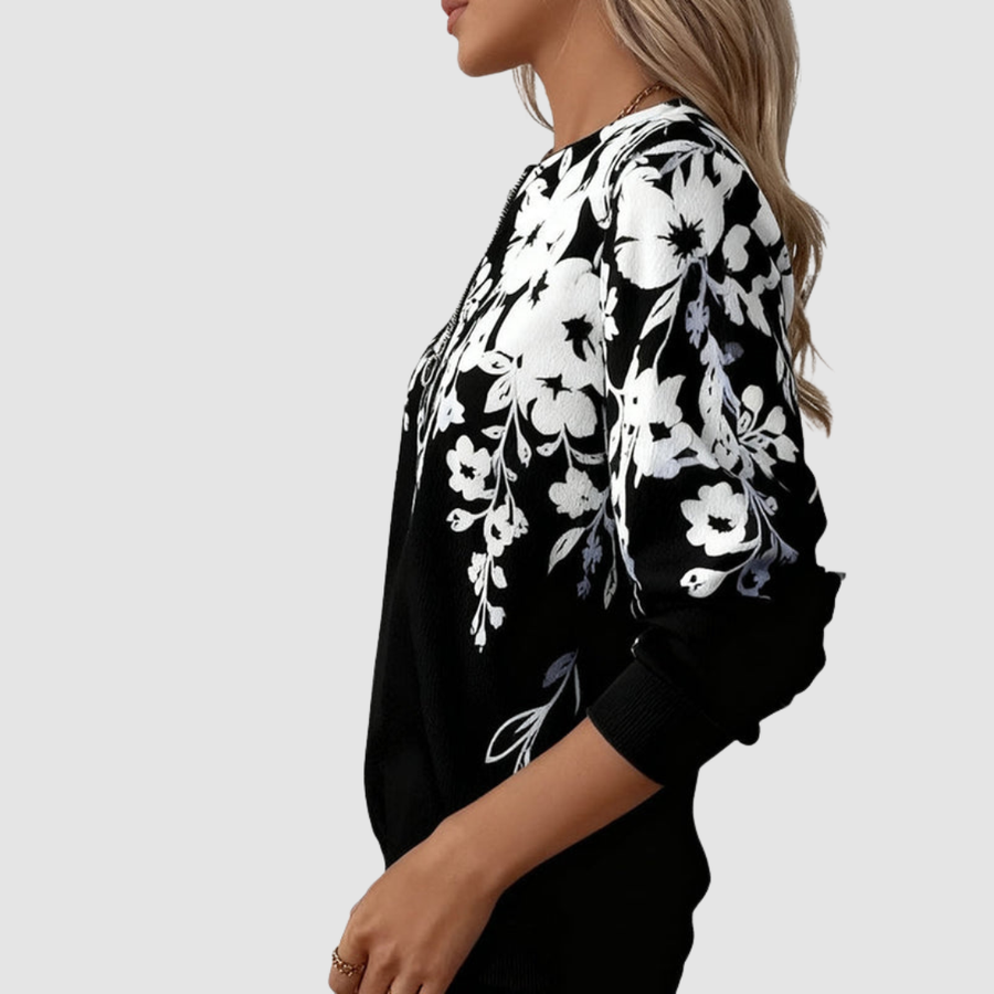 Felpa Jillanna™ con Mezzo Zip