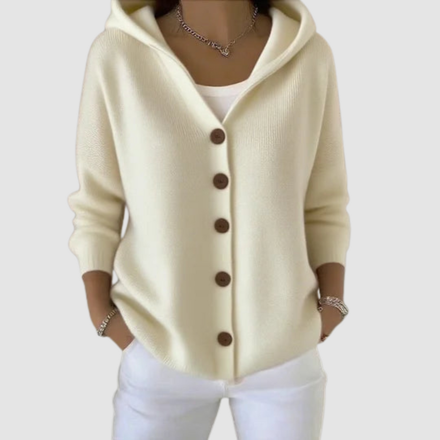 Emelie™ Cardigan Con Cappuccio Premium