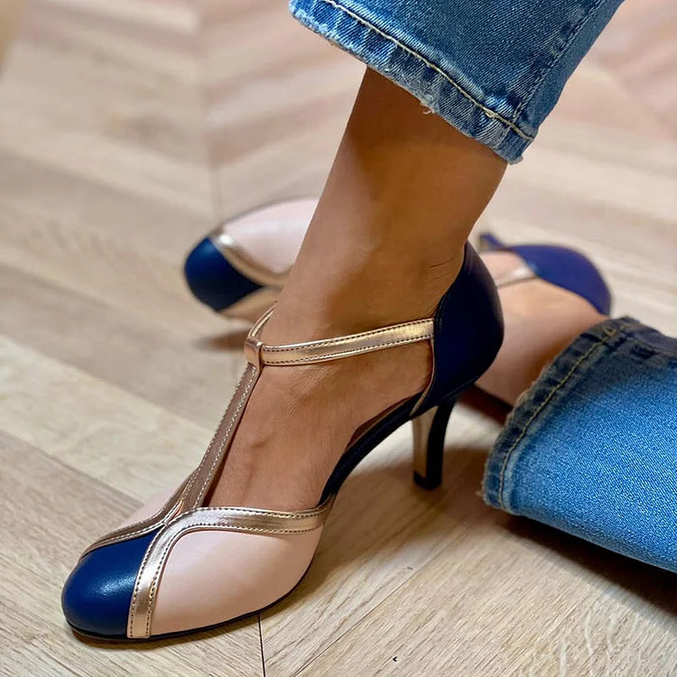RETRÒ T-BAR HEELS
