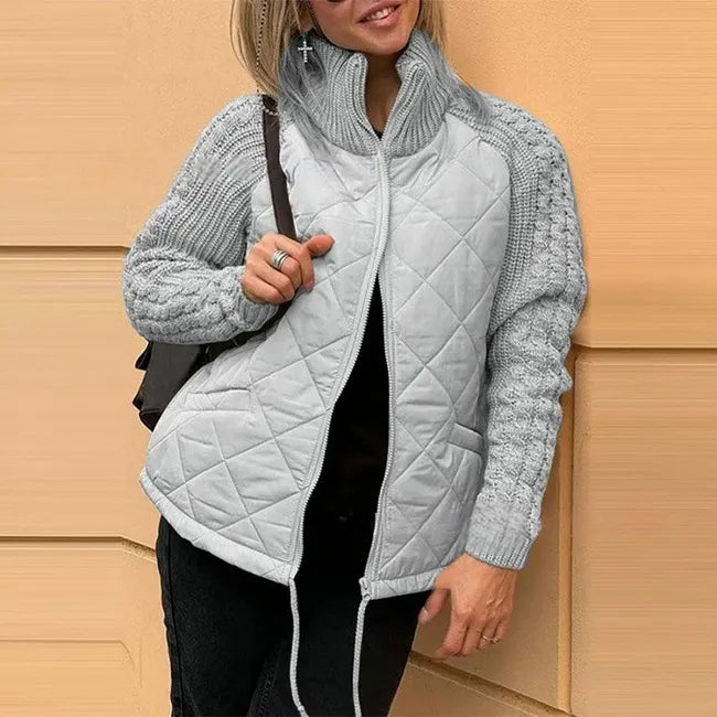 Giacca con Maniche a Maglia Trapuntate Sybil™