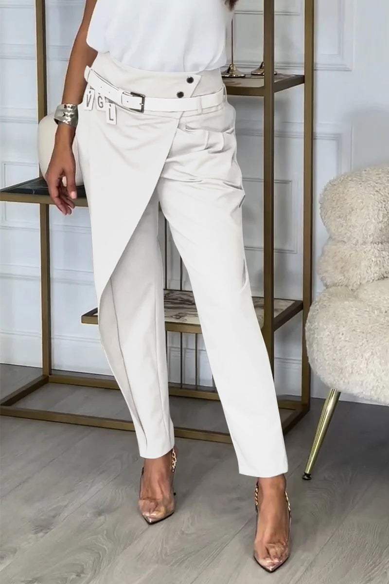 Mia - Pantaloni in Cotone con Vestibilità Unica per Donna