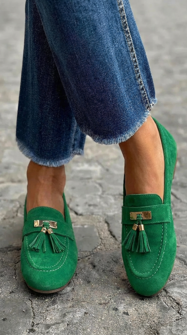 MOCASSINO ELEGANTE CON NAPPINE
