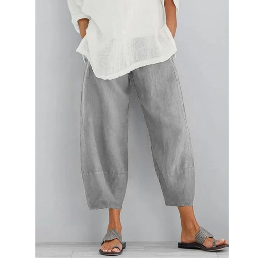 Elena | Pantaloni in Lino Eleganti e Confortevoli