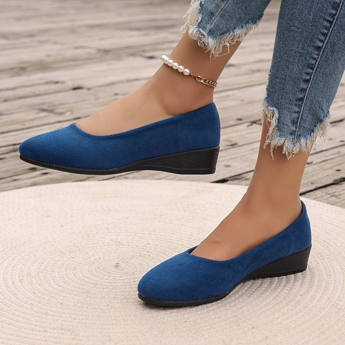 Éliane | Ballerine con Zeppa Comfortevole