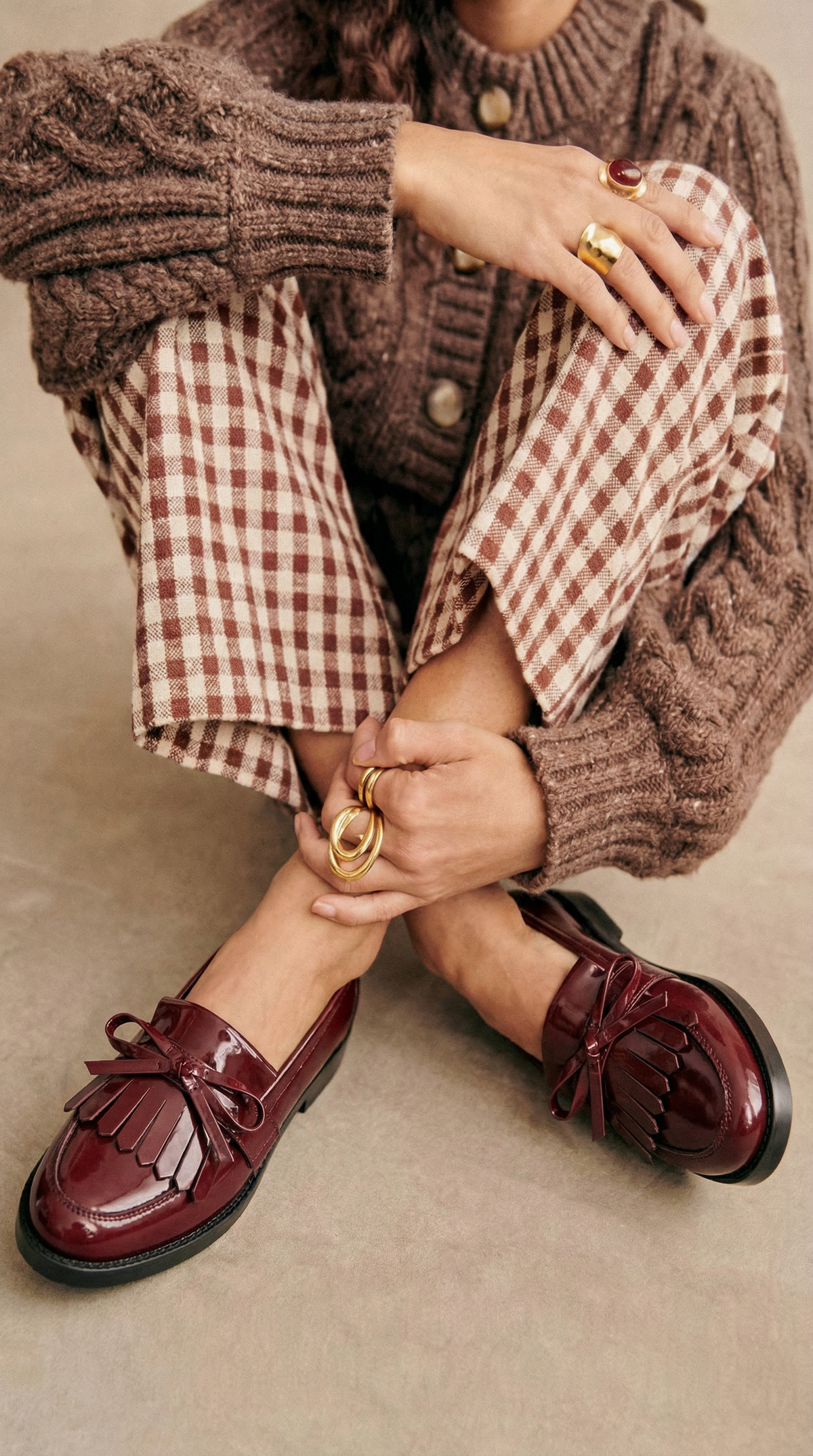 MOCASSINO CON FRANGE E FIOCCO