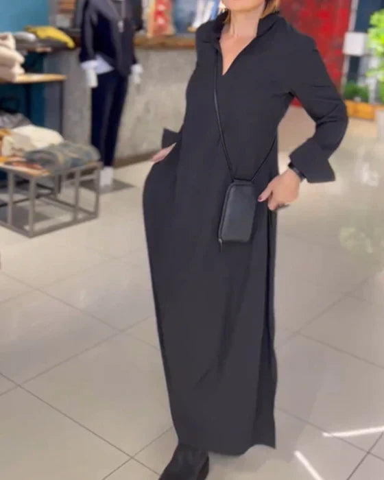 Mia - Abito Maxi in Cotone Puro