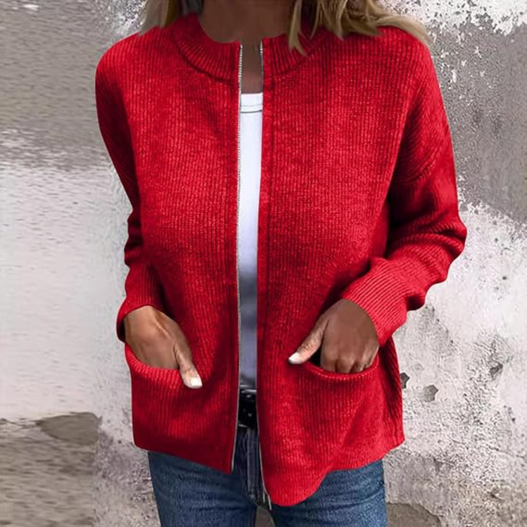 Jenise™ Cardigan Elegante e Confortevole