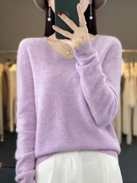 Abi™ Maglione a Maglia Larga
