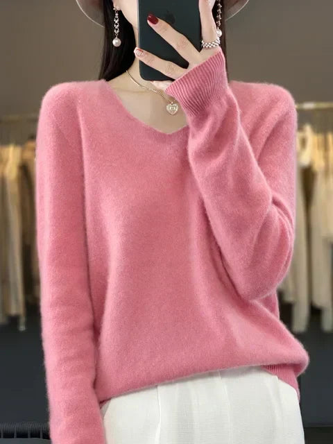 Abi™ Maglione a Maglia Larga