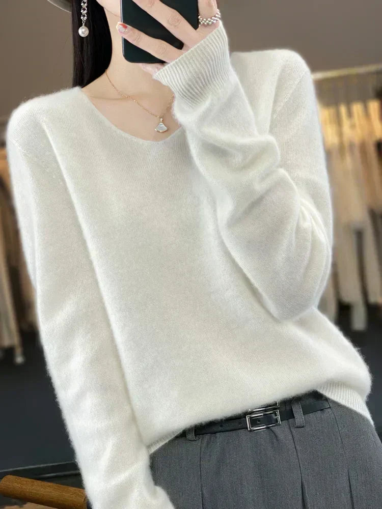Abi™ Maglione a Maglia Larga