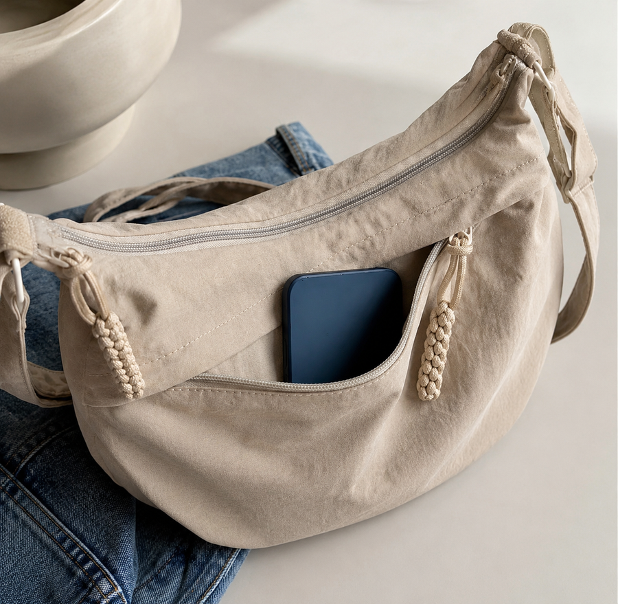 Elena | Borsa a Spalla Beige