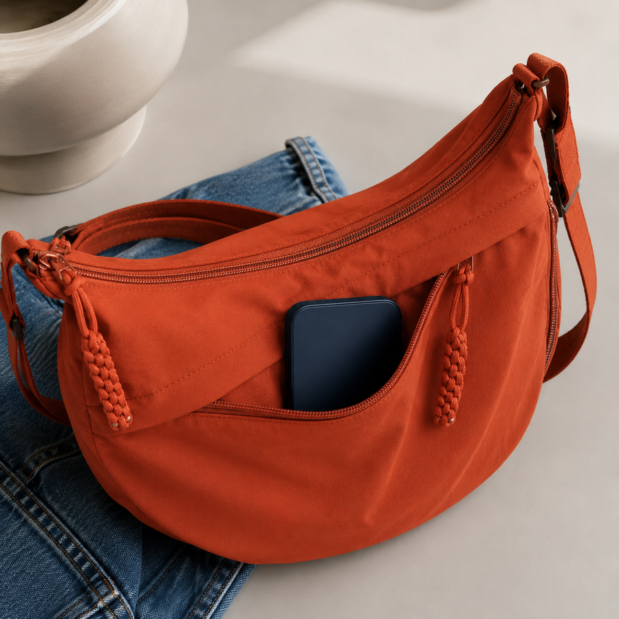 Gioia | Borsa a Spalla Arancione