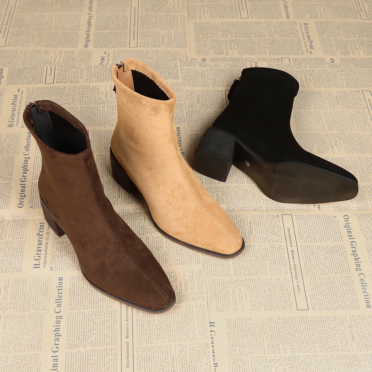 Giuliana | Stivaletti Eleganti in Camoscio