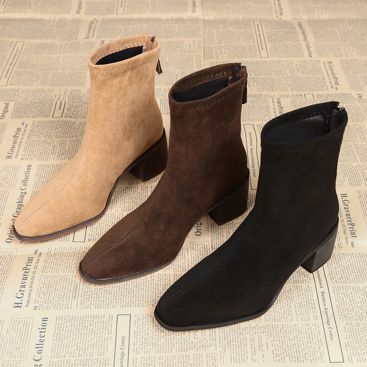 Giuliana | Stivaletti Eleganti in Camoscio