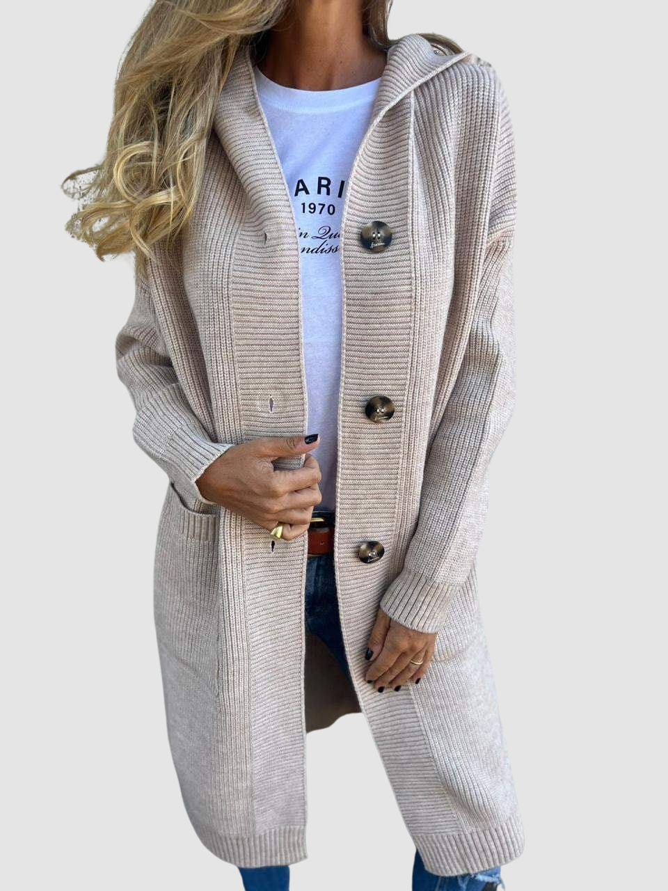 Cardigan lavorato a maglia Lois™ Cozy