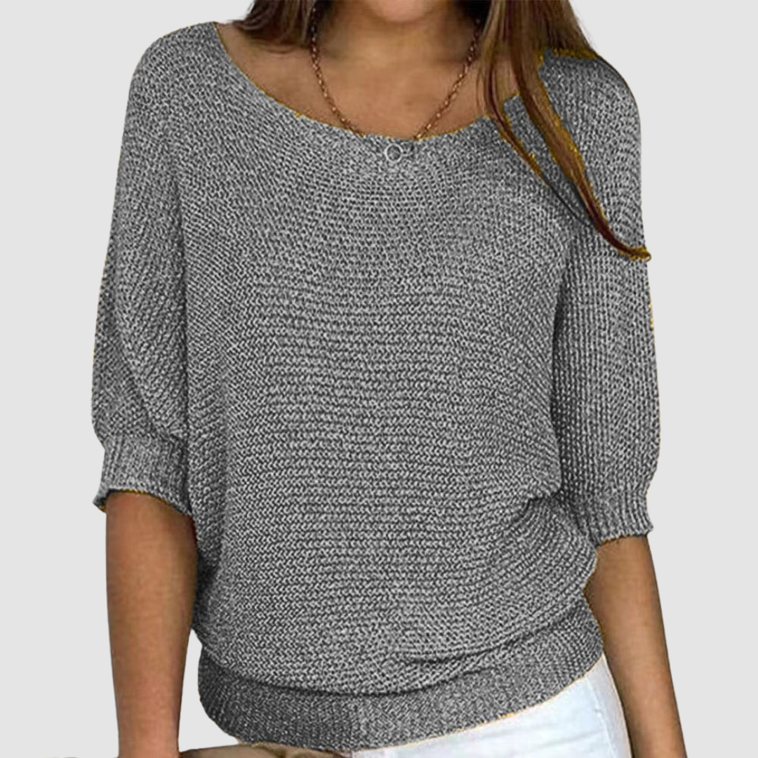 Evonne™ Maglione Elegante in Maglia
