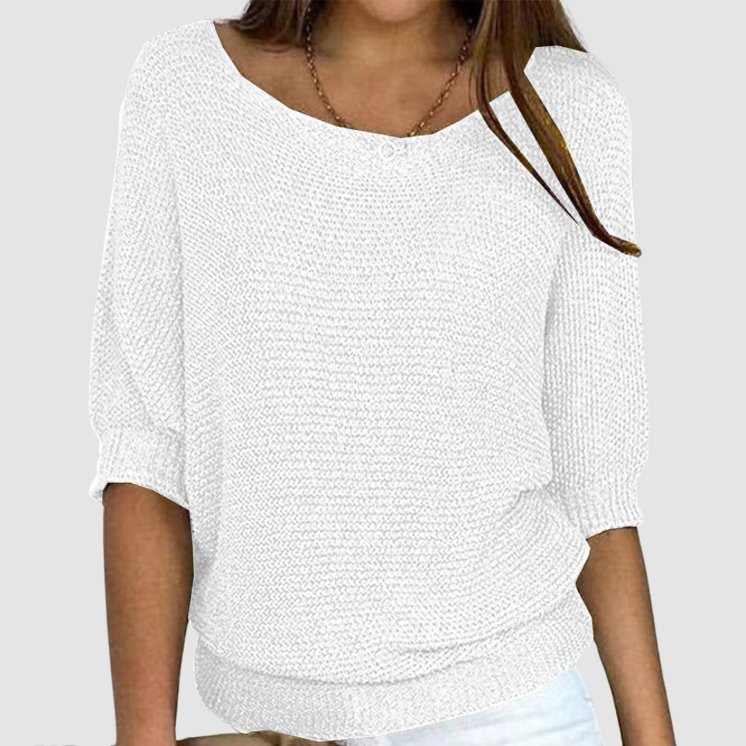 Evonne™ Maglione Elegante in Maglia