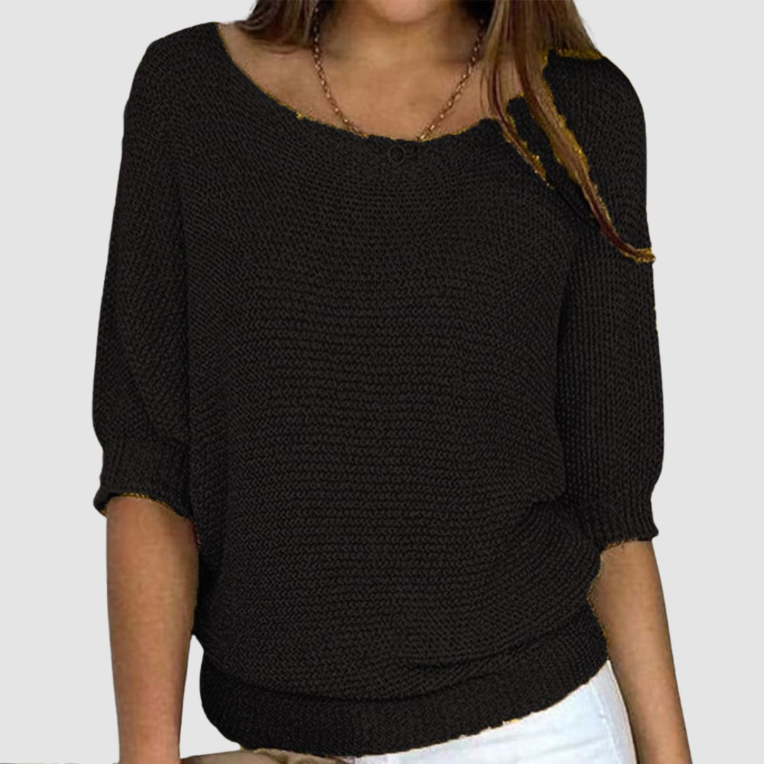 Evonne™ Maglione Elegante in Maglia