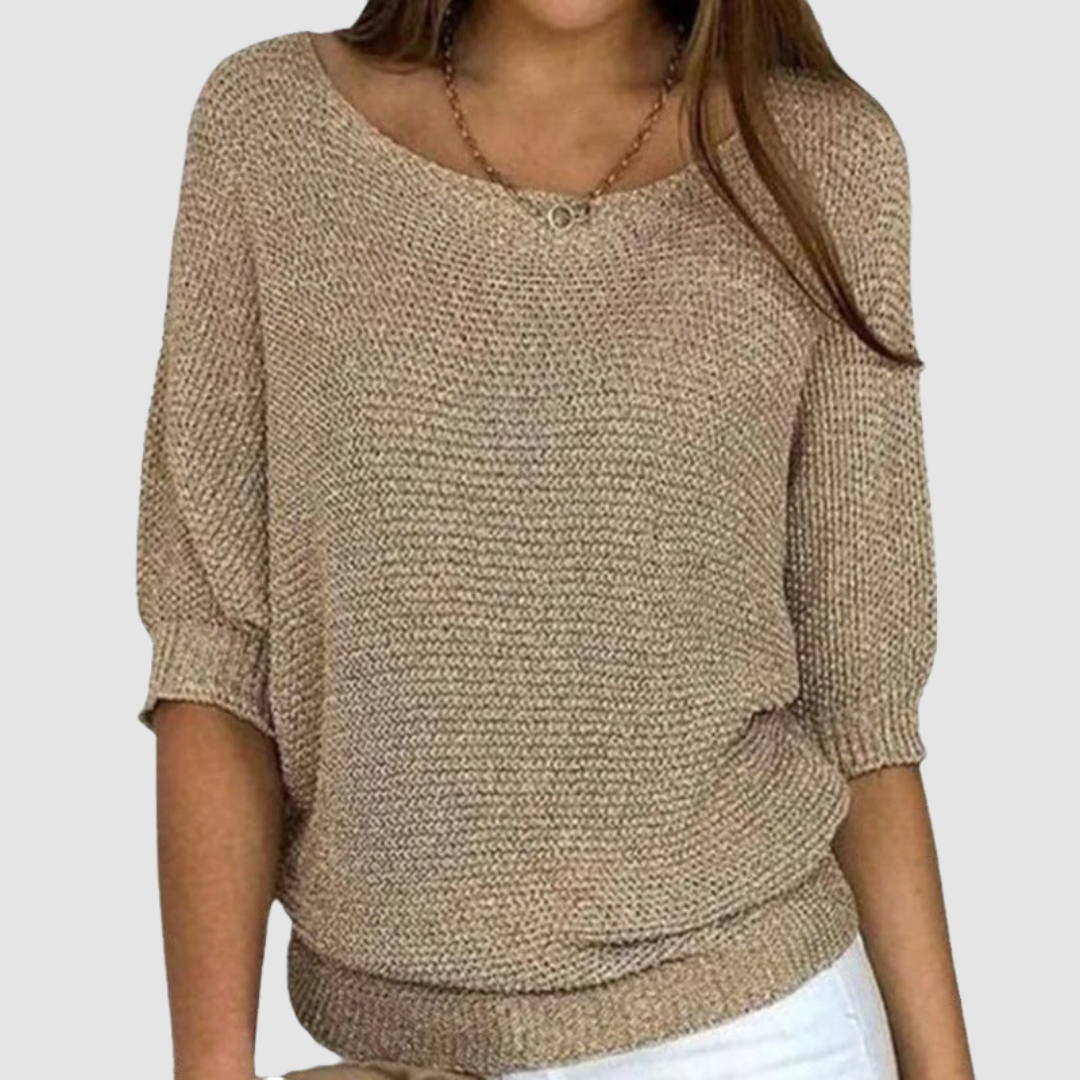 Evonne™ Maglione Elegante in Maglia