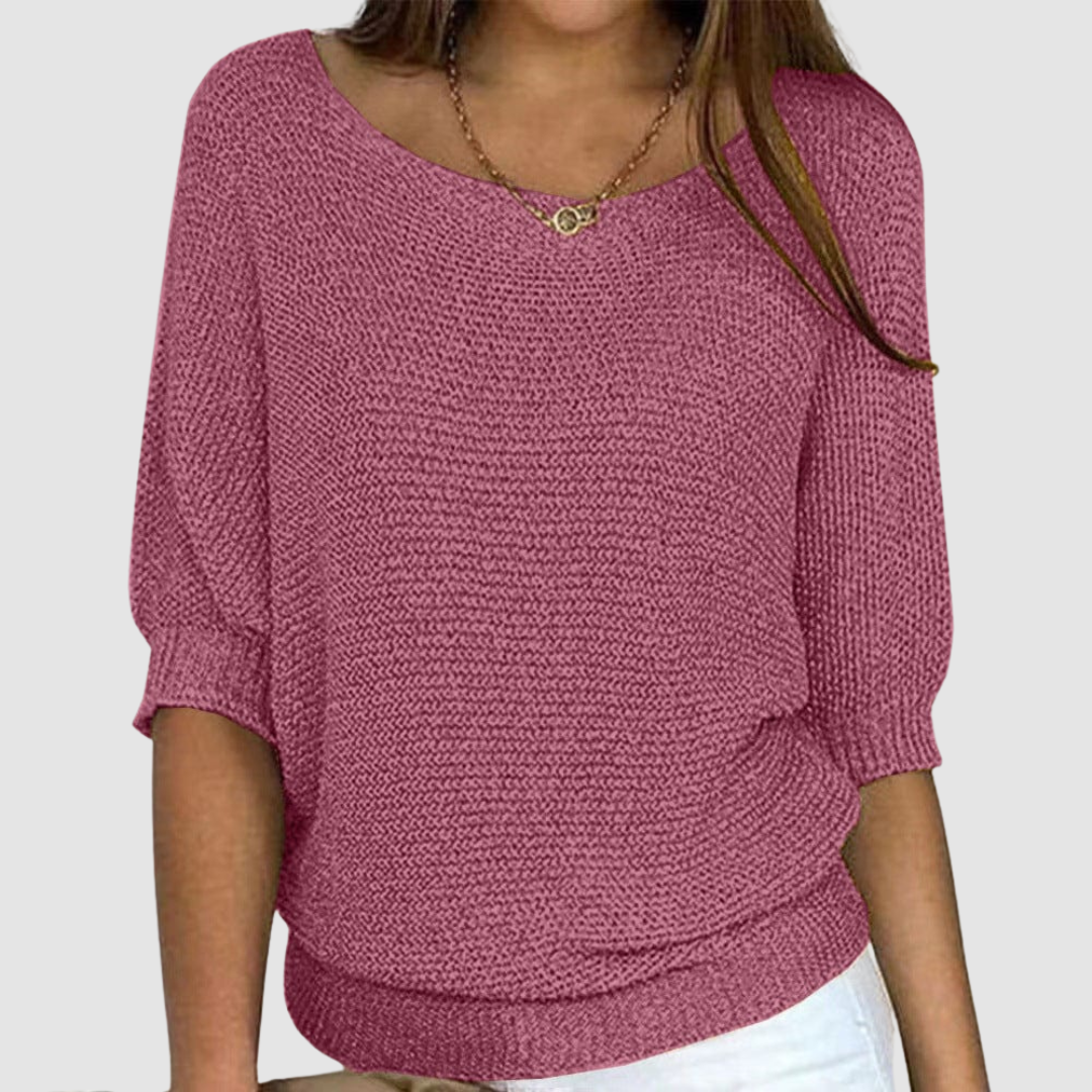 Evonne™ Maglione Elegante in Maglia