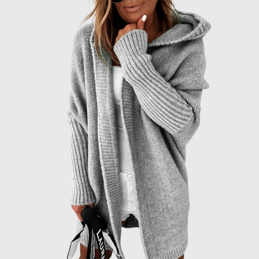 Cardigan con Cappuccio Accogliente Charlotte™