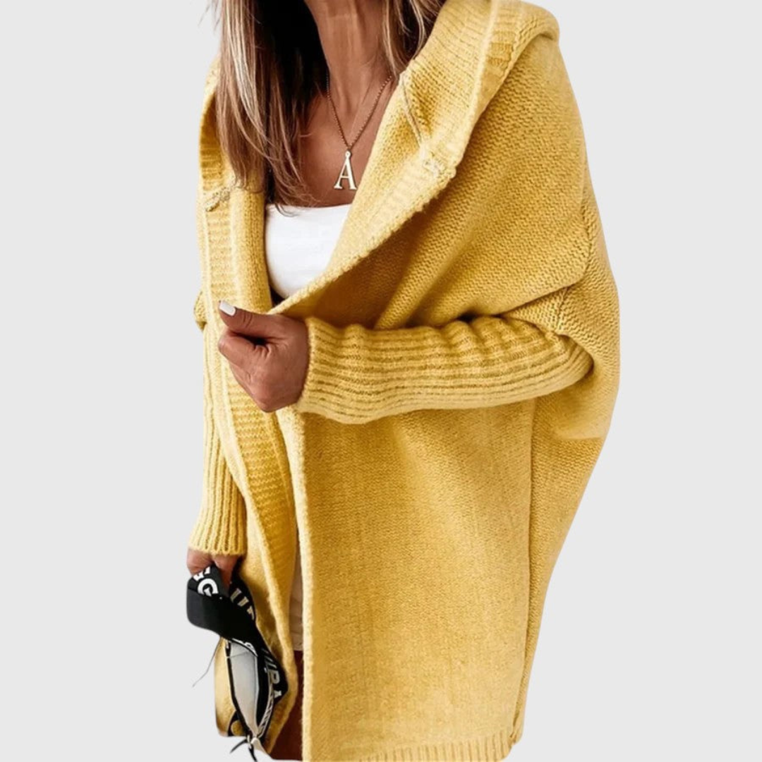 Cardigan con Cappuccio Accogliente Charlotte™
