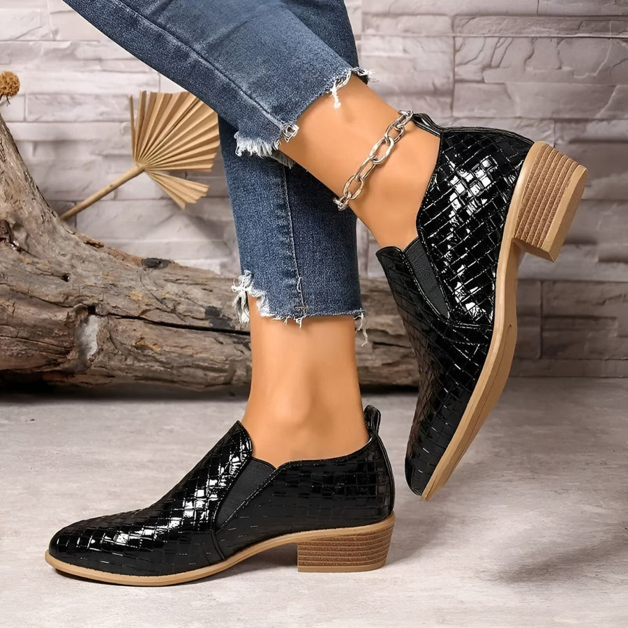 Alexia | Scarpe Oxford Ortopediche in Pelle Elegante