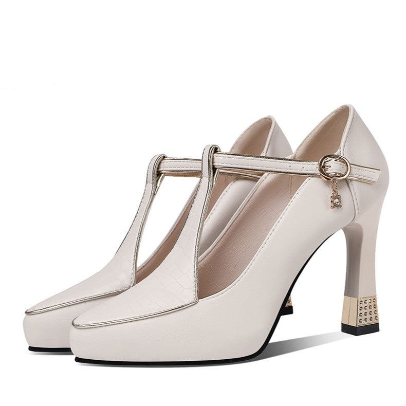 Aurora – Décolleté T-Bar Gioiello
