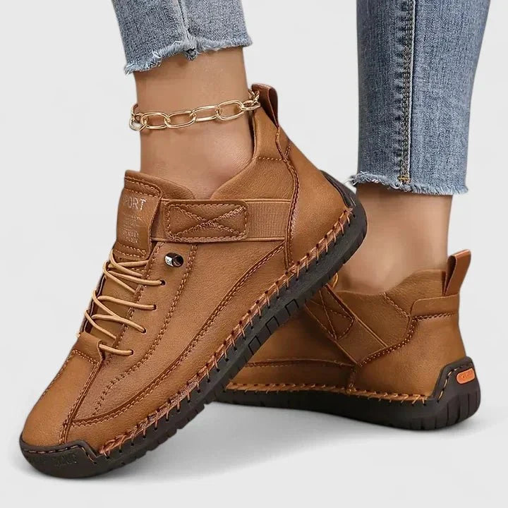 Sofia | Sneakers Eleganti in Pelle con Comfort Attivo