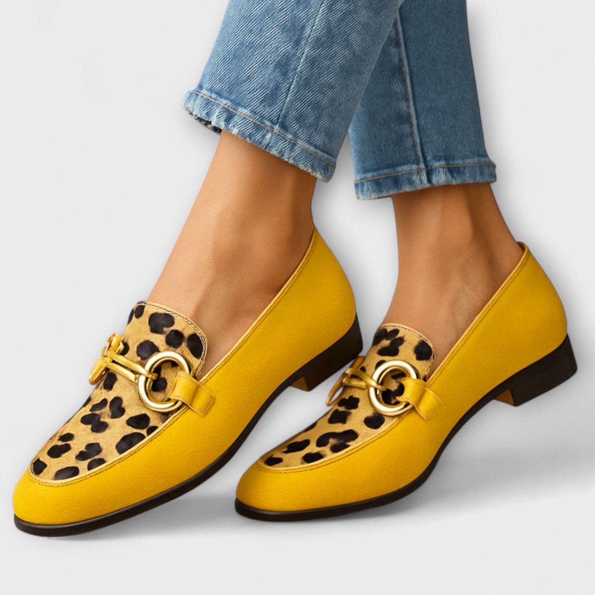 Accent | Pantofole con stampa animalier