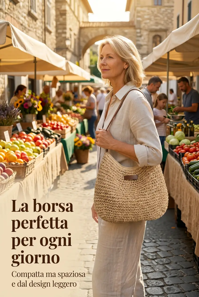 Simona | Borsa Intrecciata Elegante