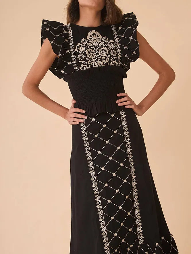 Arianna - Top e Gonna Glamour Completo