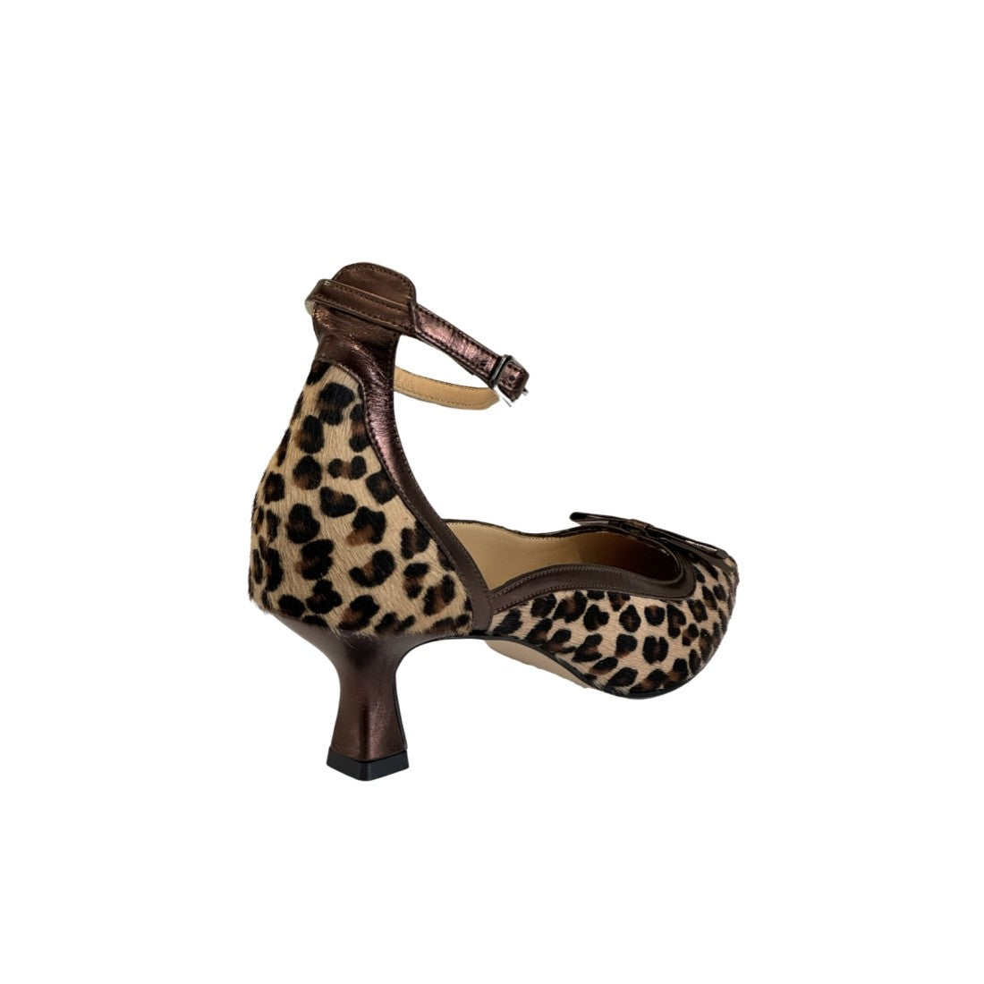 DÉCOLLETÉ STAMPA LEOPARDATA