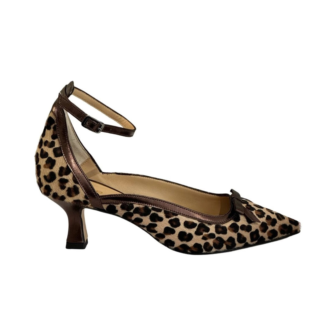 DÉCOLLETÉ STAMPA LEOPARDATA