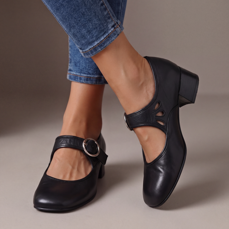 Josephine | Comode Scarpe Mary Jane in Pelle