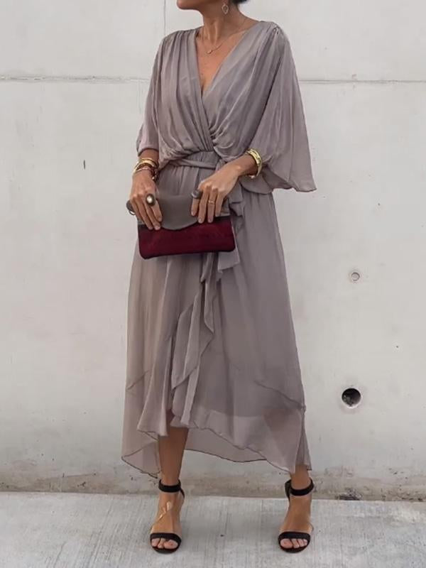 Ginevra - Abito Elegante con Scollatura a V