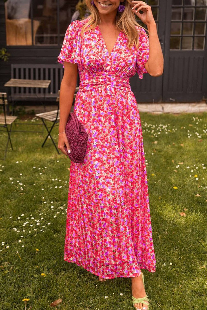 Pauline - Abito lungo floreale