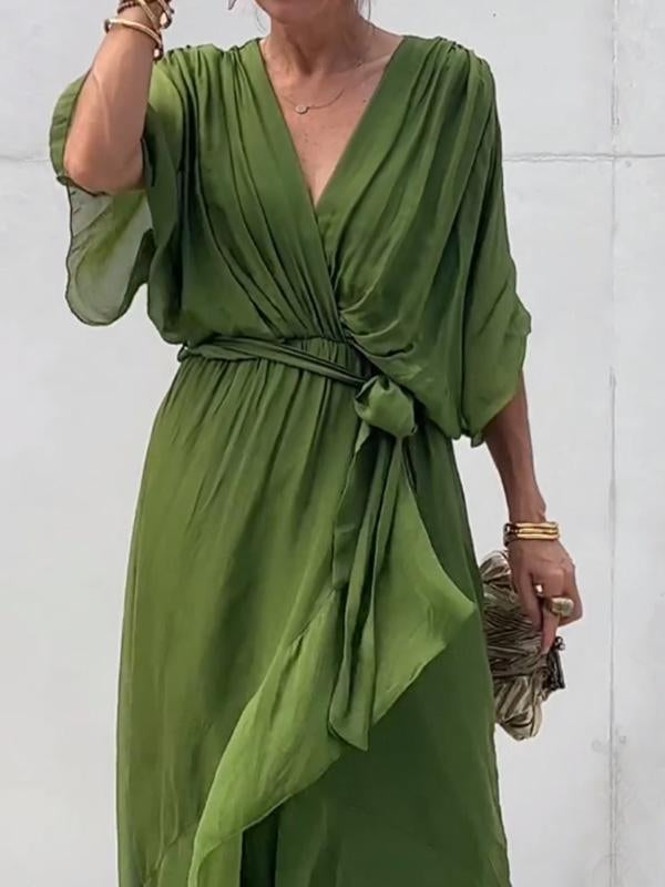 Ginevra - Abito Elegante con Scollatura a V