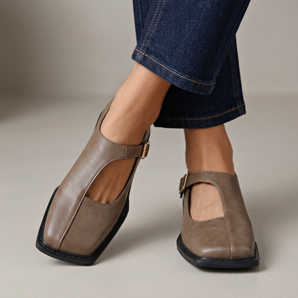 Rosalie | Ballerine in pelle comfort