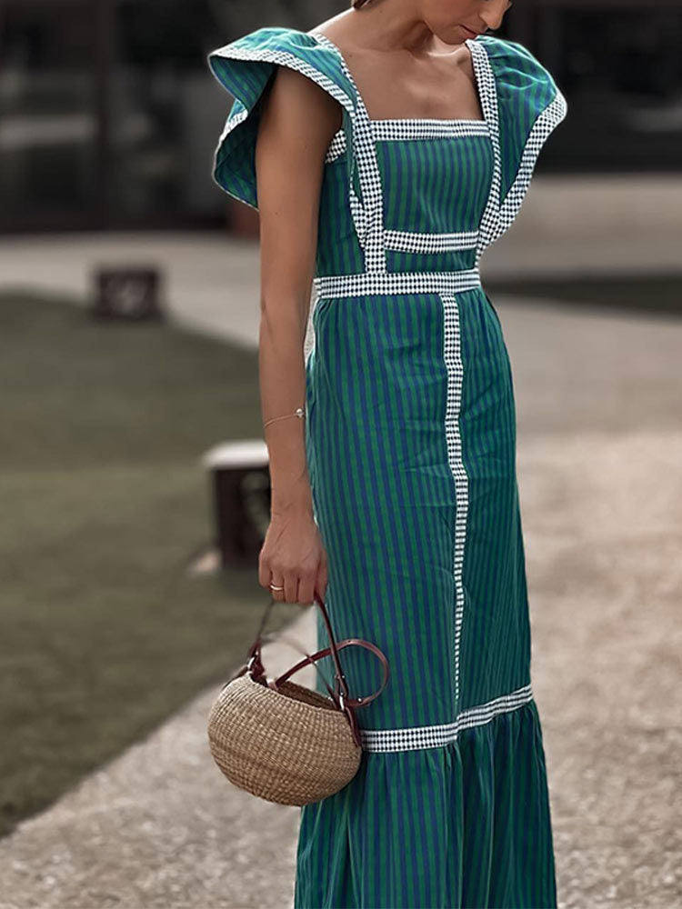Bianca - Abito Elegante a Quadri